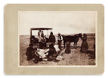 (WEST--OKLAHOMA.) Archive of photographs from the early days of Anadarko.